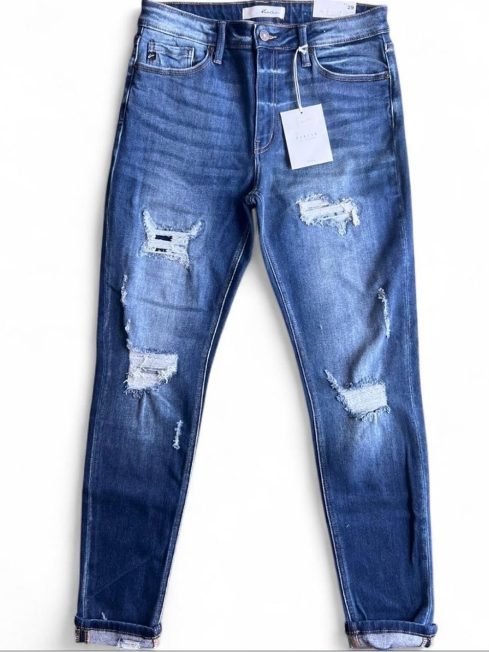 NWT Kancan blue jeans, Size 29" high rise